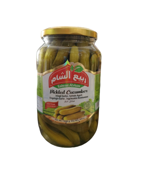 Rabea Al Sham Zero Cucumber Pickle 1050 gm
