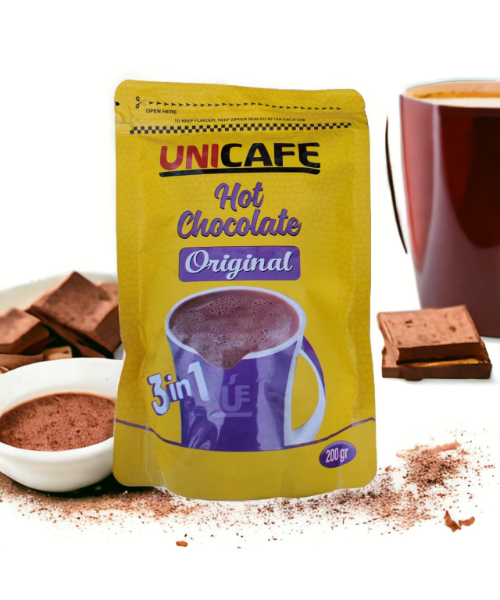 Uni Cafe Hot Chocolate Powder Drink 200g