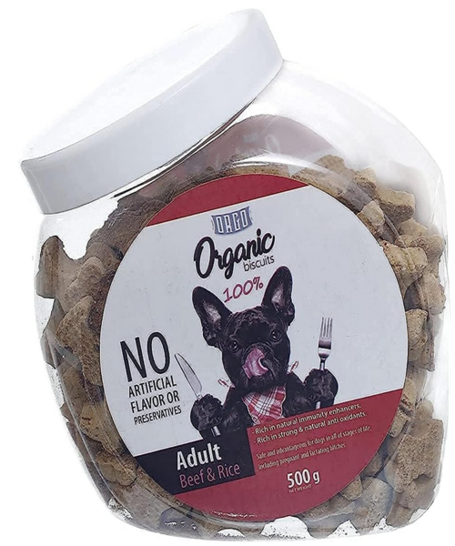 Orgo Organic Biscuits & Crunchy Treats For Dogs 500 Gram