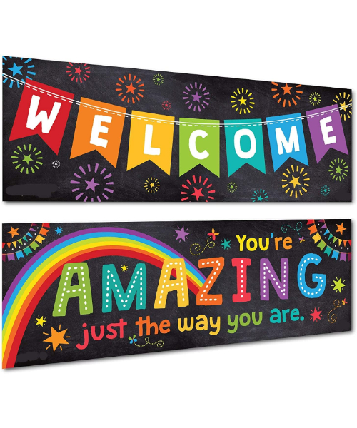 Classroom Decoration Poster Welcome School Banner