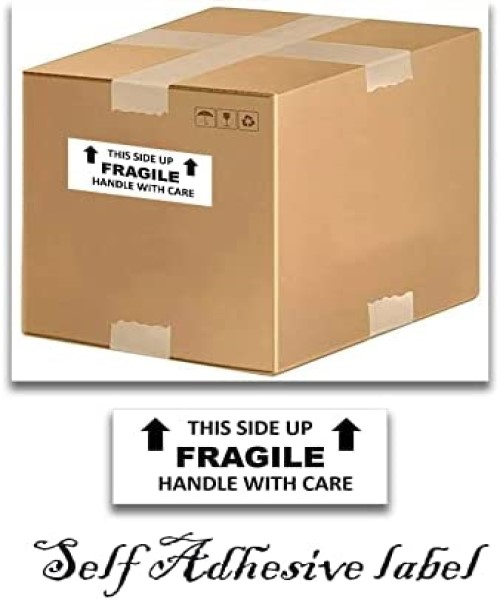 Fragile Handle with Care Warning Label Set