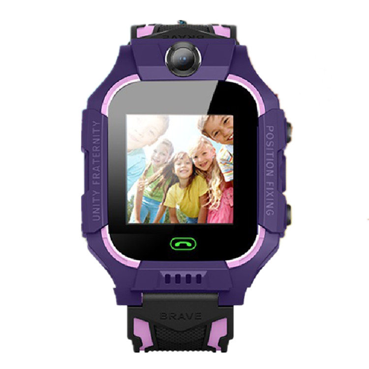 Nab Original Z7 Smart Watch with GPS and Tracking Camera for Kids - Purple