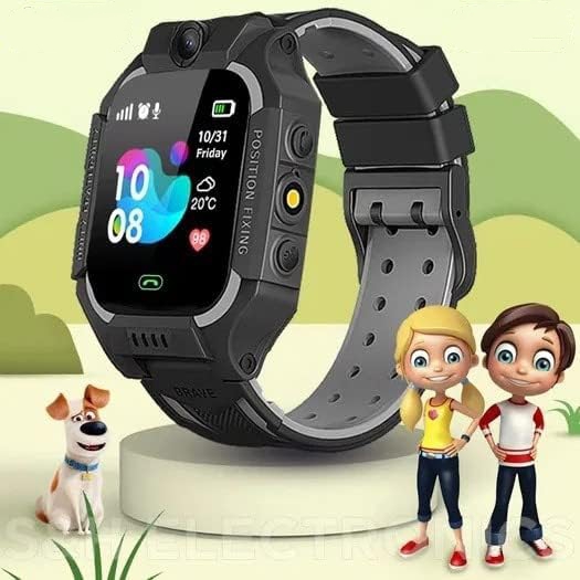 Nab Original Z7 Smart Watch with GPS and Tracking Camera for Kids - Black