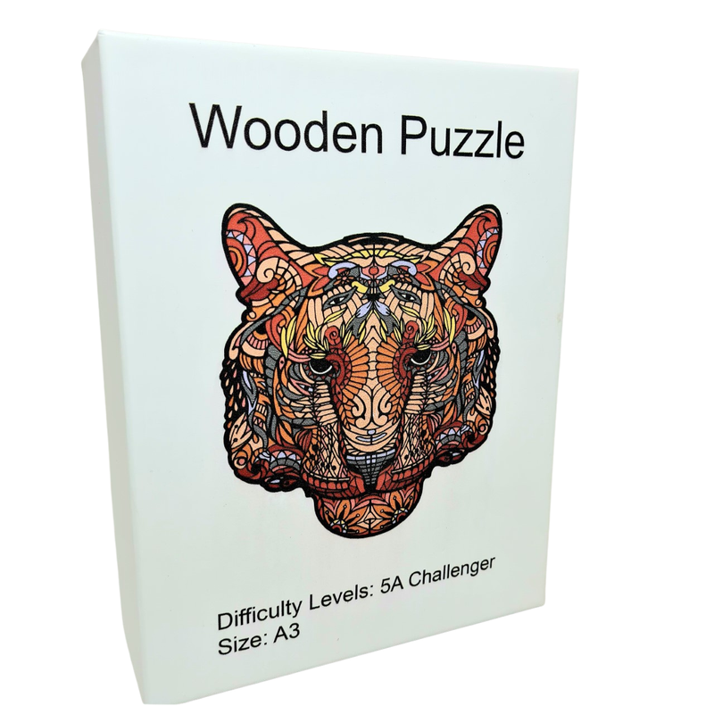 Animal Wooden Puzzle A3 Tiger K5033