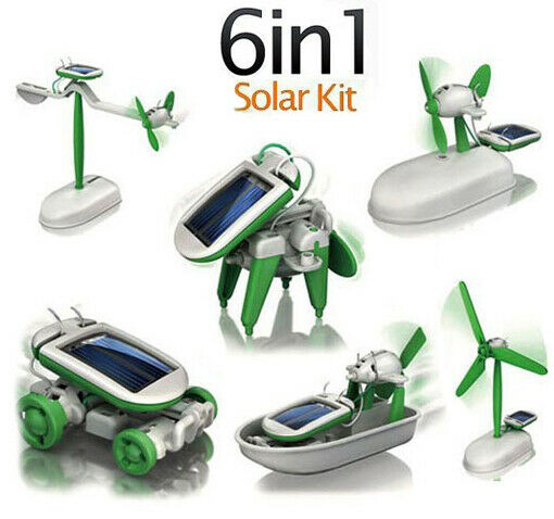 Green solar robot 6*1