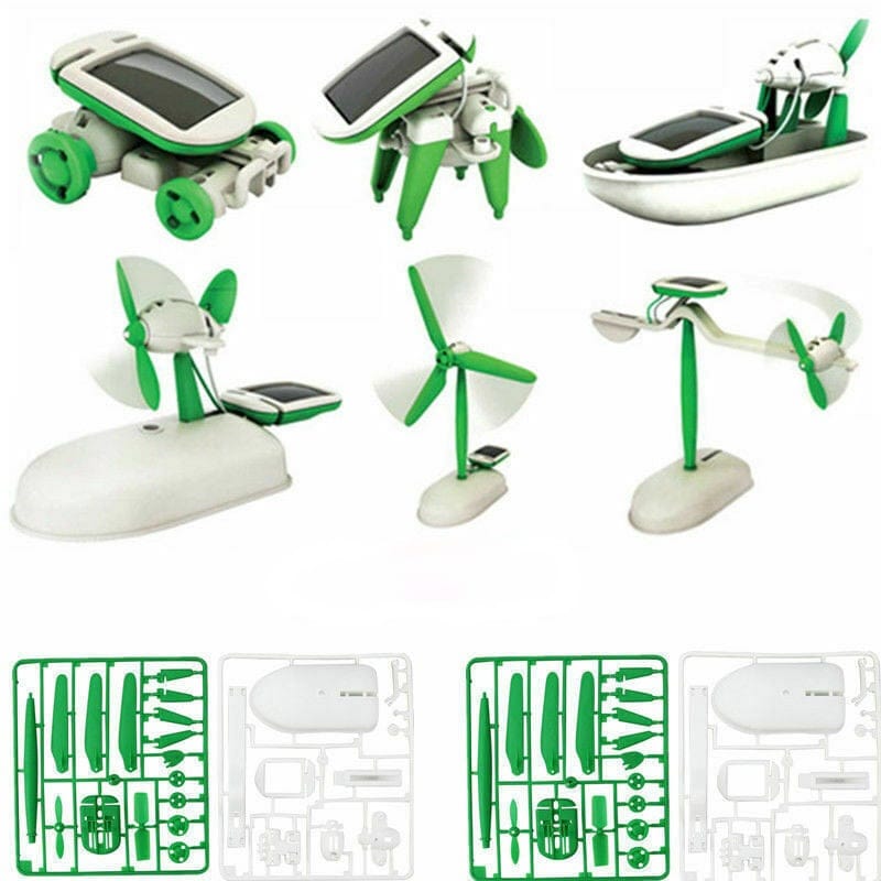 روبوت طاقة شمسية اخضر 6*1