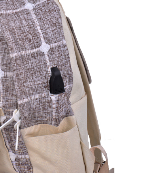 Pinniped Backpack For Girls 40X29X15 Cm - Beige Brown