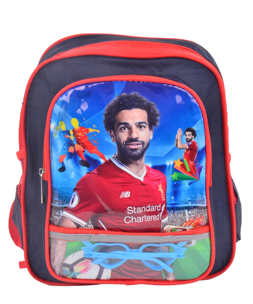 Mo Salah Backpack For Kids 30X25X15 Cm - Multi Color