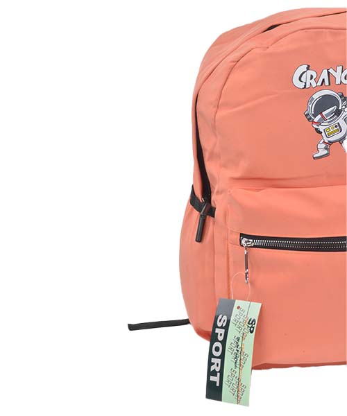 Group Tiger Astronaut Backpack For Unisex 40X 17X 15 Cm - Orange
