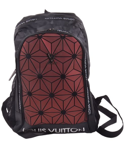 Backpack For Unisex 48X34X23 Cm - Black Red
