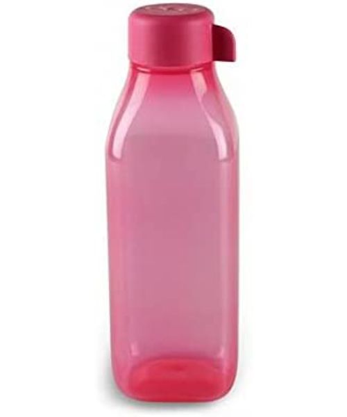 detail Minimer fra nu af Tupperware Square Water Bottle 500Ml Polypropylene - Pink