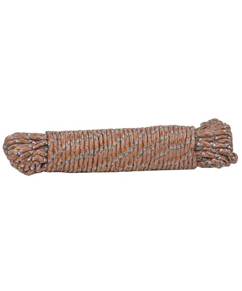 Linen Clothes Ropes Line 20 M - Brown