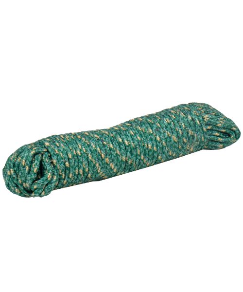 Linen Clothes Ropes Line 20 M - Green