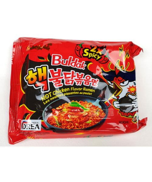 Korean Ramen Noodles with Spicy Chicken Flavor 140 g