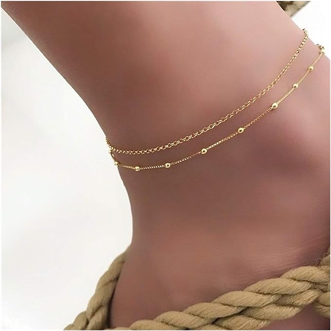 Women Multi-layered Anklet