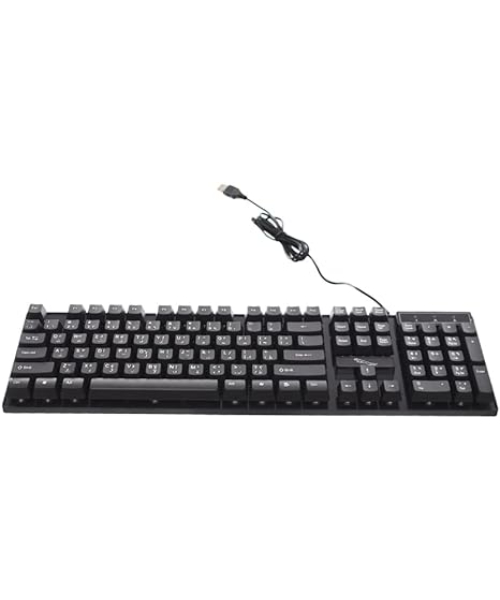 Keyboard With Mouse USB Q17 - Black