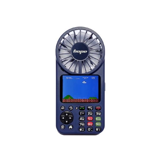 Hope Gaming Mobile Phone with Powerful Fan and Power Bank, Blue