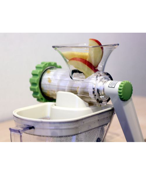 Multifunctional Manual Fruit Juicer - White Green