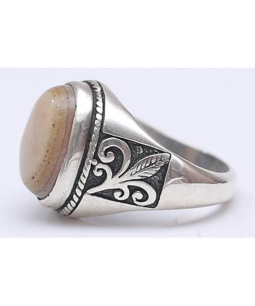 Sterling Silver Ring 925  Soliman Garnet Ring
