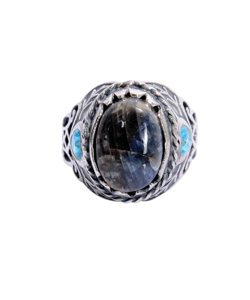Silver Ring 925 with zaffer gemstone