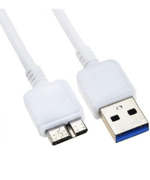 USB 3.0 Type A to Micro B Cable for External Hard Drive to transfer Data Compatible with Samsung Galaxy Note 3