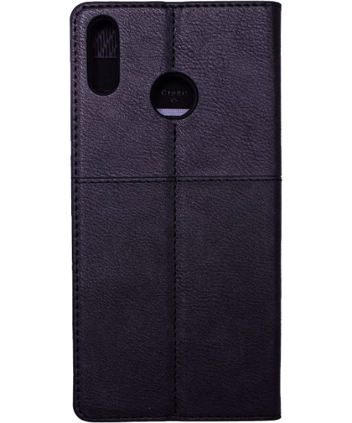 Uitrusting buiten gebruik Schep Rich Boss Foldable Flip Cover For Huawei Honor 8X Mixed Material - Black