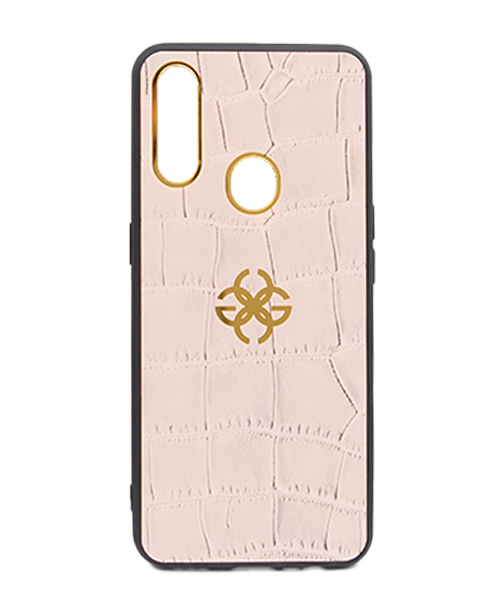 Bundle Of New Design Gold Logo  Back Mobile Cover For Oppo A31 3 Pieces - Multi Color