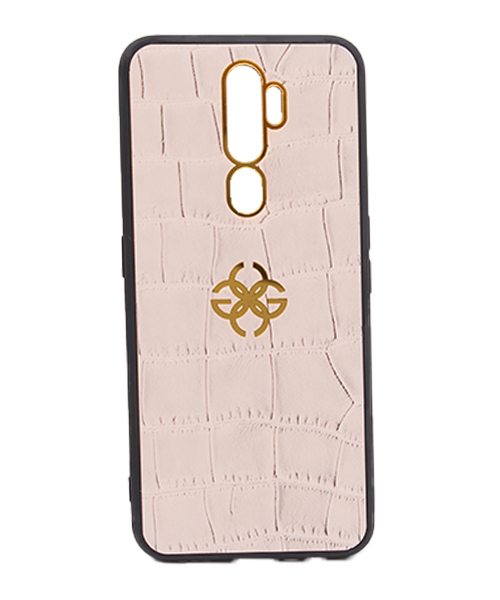 Bundle Of New Design Gold Logo  Back Mobile Cover For Oppo A5 2020 2 Pieces - Multi Color