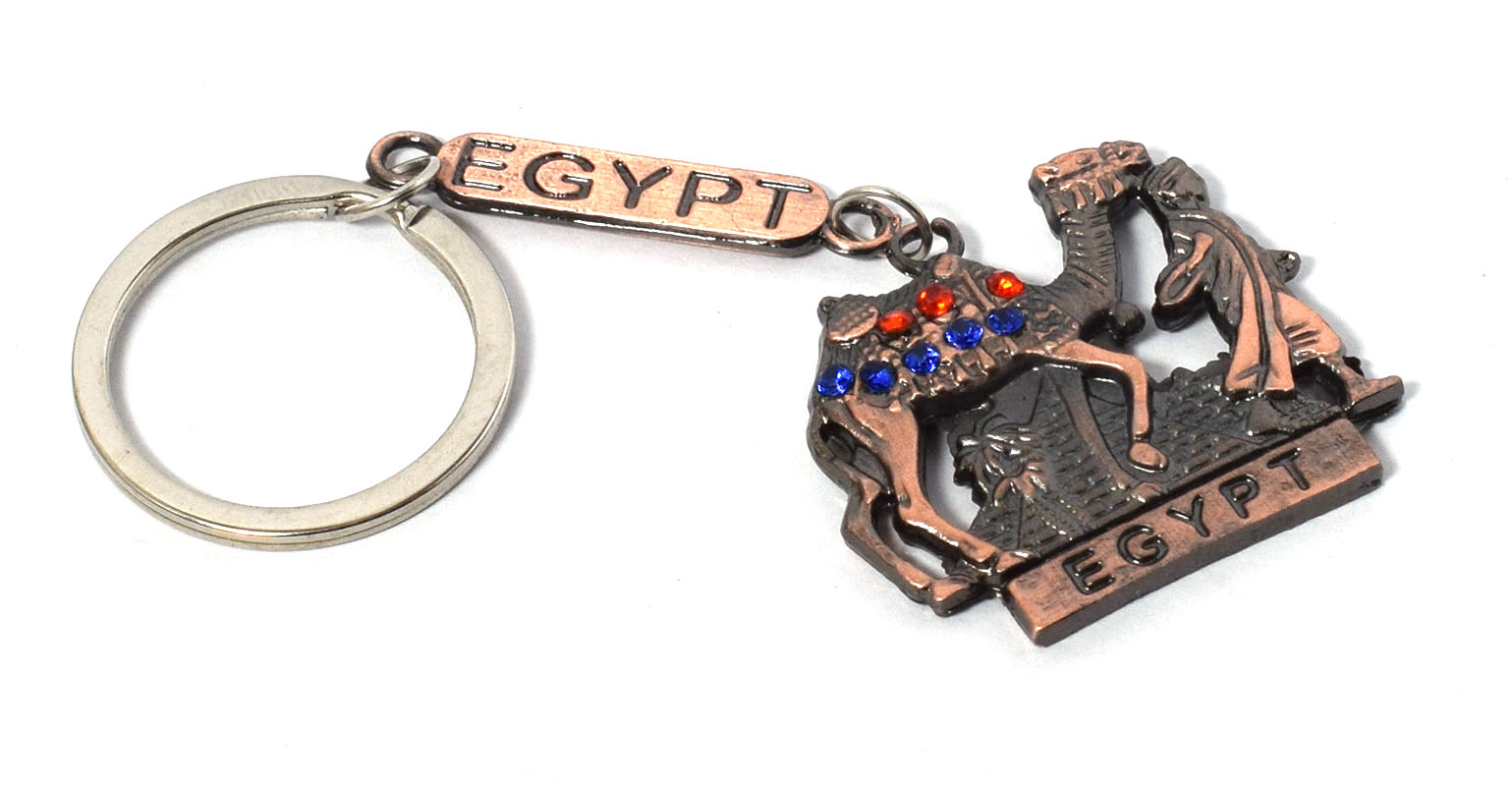 immatgar pharaonic Egyptian Camel with Egypt Name keychain Egyptian souvenirs gifts Inspired Gift from Egypt ( Burnt Red )