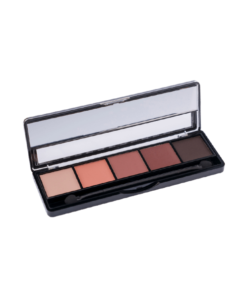 Topface Pro Eyeshadow Palette  5 Colors - 015
