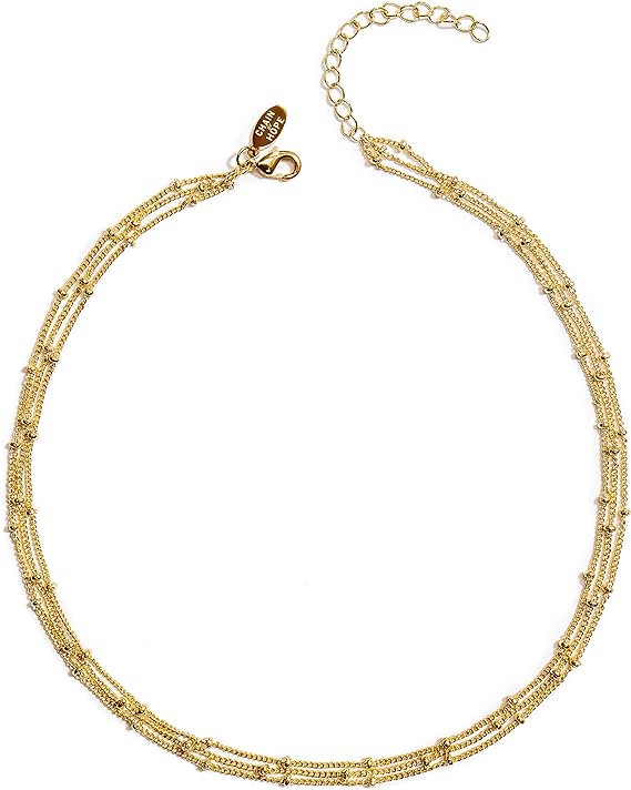 Multi Layer Golden Necklace for Women