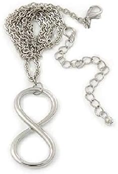 Long chain with 60 cm Infinity Pendant Necklace