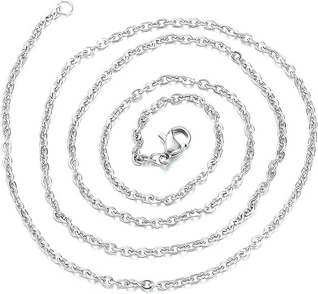 Empty Chain for Necklace Silver
