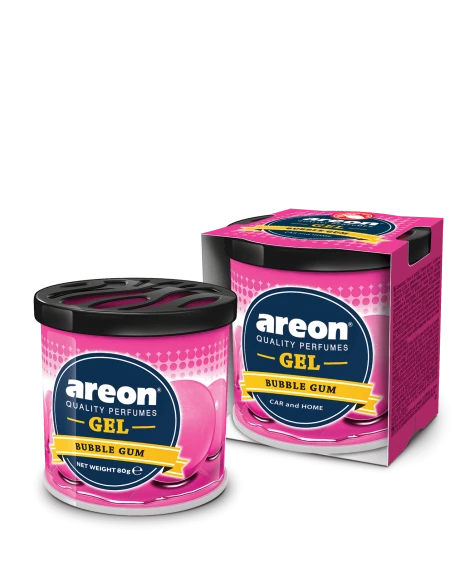 Gel can Bubble gum from Areon