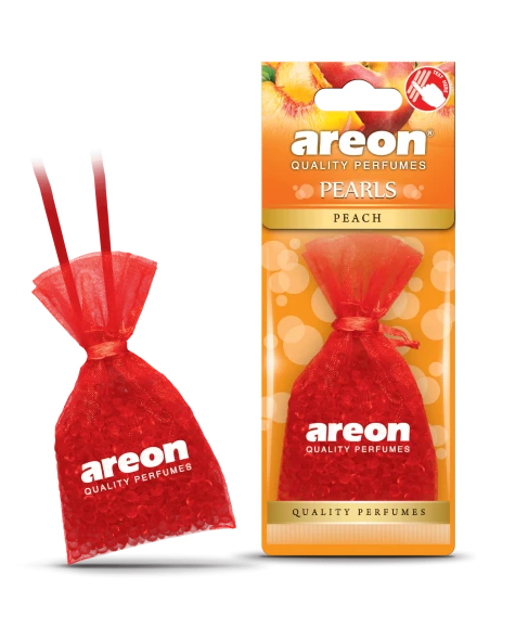 Areon pearls Hanging perfumed beads with peach 