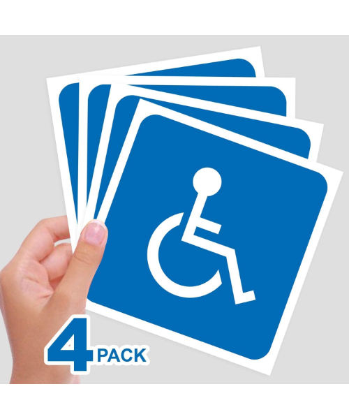 A luxurious vinyl adhesive sticker, designed for people with special needs
