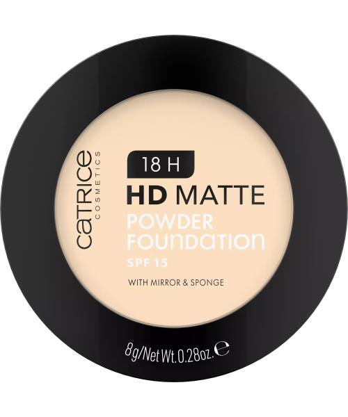 Catrice 18H HD Matte Powder Foundation SPF 15 - 008C