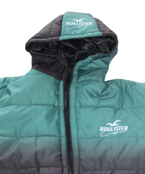 Solid Jacket Waterproof With Zipper Full Sleeve For Men - Petroleum Black