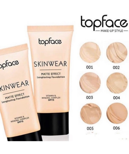 Topface Skinwear Matte Effect Longlasting Foundation SPF 15 - 002