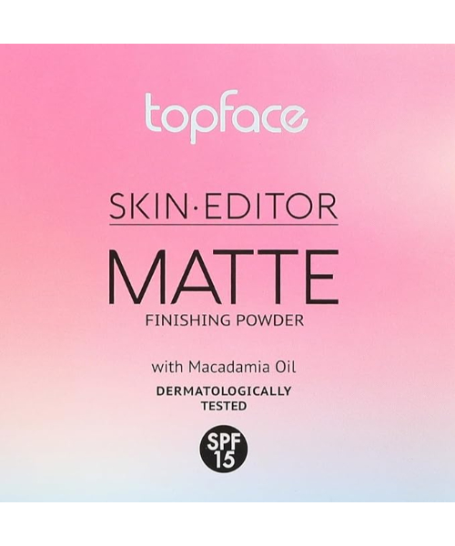 Topface Skin Editor Matte Compact Powder SPF 15 - 006