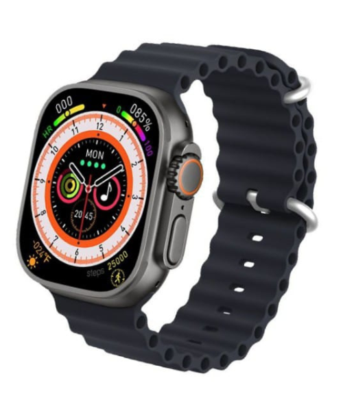 Smart Watch 2.02 Inch DW70 Ultra 8 For IOS And Android - Black