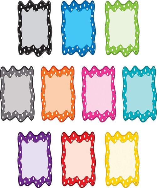 colorful Name tag sticker