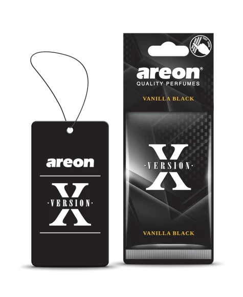 AreonX Version Car Freshener Vanilla Black 