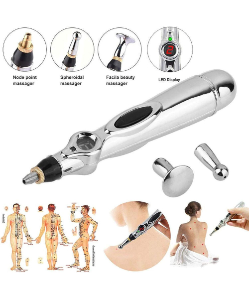 Electric acupuncture massage pen to relieve pain in your body