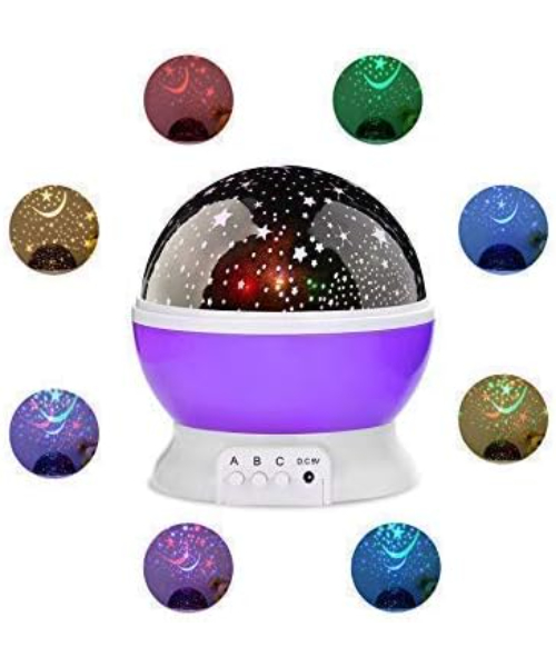 Star Master Projector with Romantic LED Color USB Cord