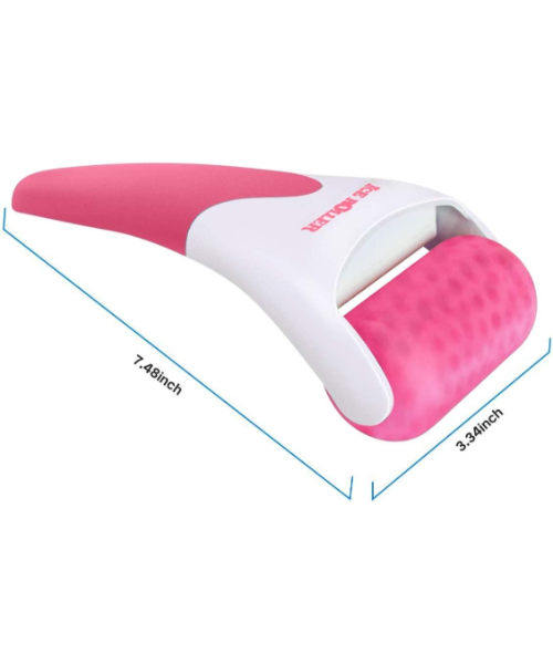 Derma Ice Roller to protect the skin from aging - Pink 