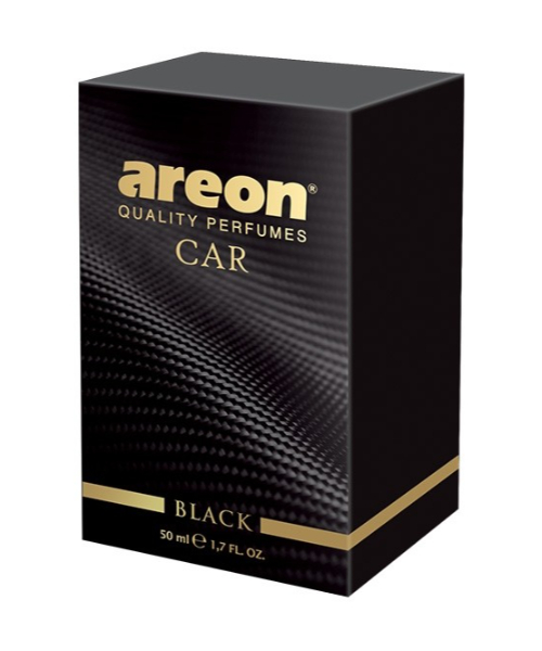 Areon Car Parfum with Card BLACK Scent - 50ml