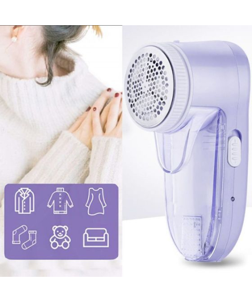 Sokany Sk-866 Rechargeable Electric Lint Remover - White Purple