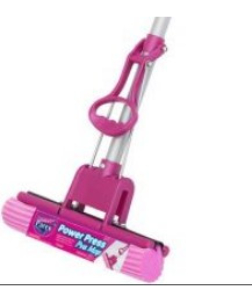 Pressure mop wiper with handle - Pink