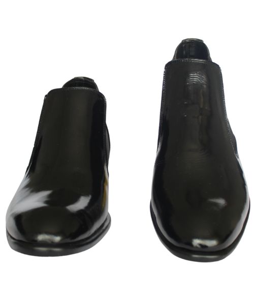 Vernier Classic Shoes  Faux Leather Solid  For Men - Black